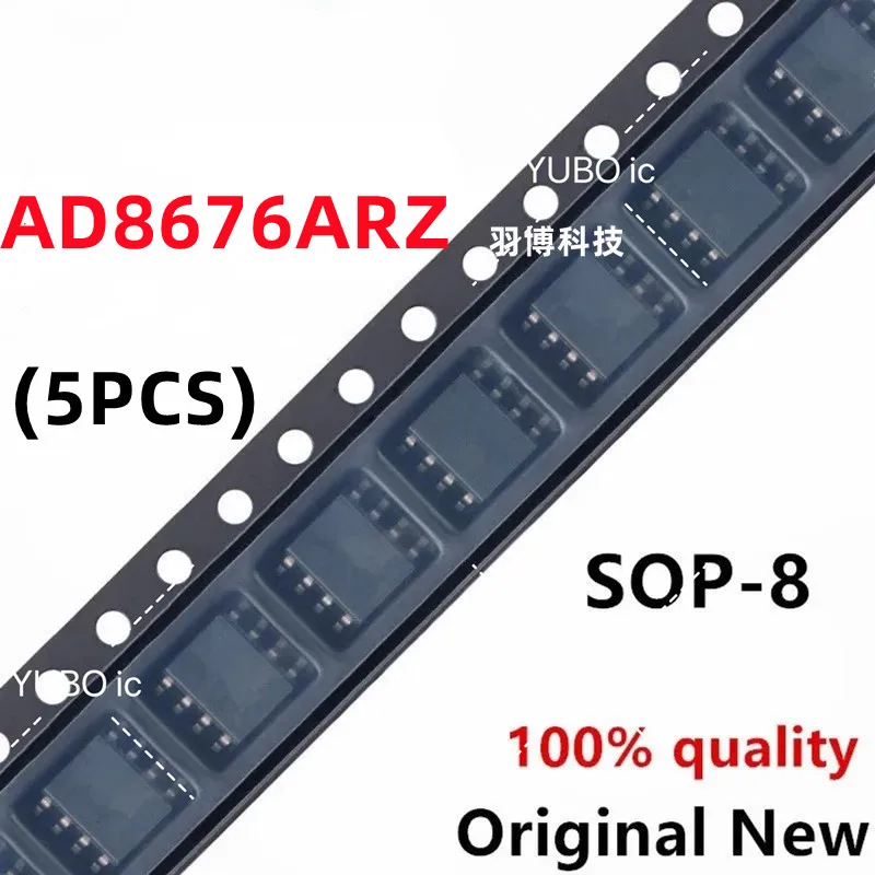 (5piece) 100% New AD8676ARZ AD8676A AD8676 sop-8 Chipset