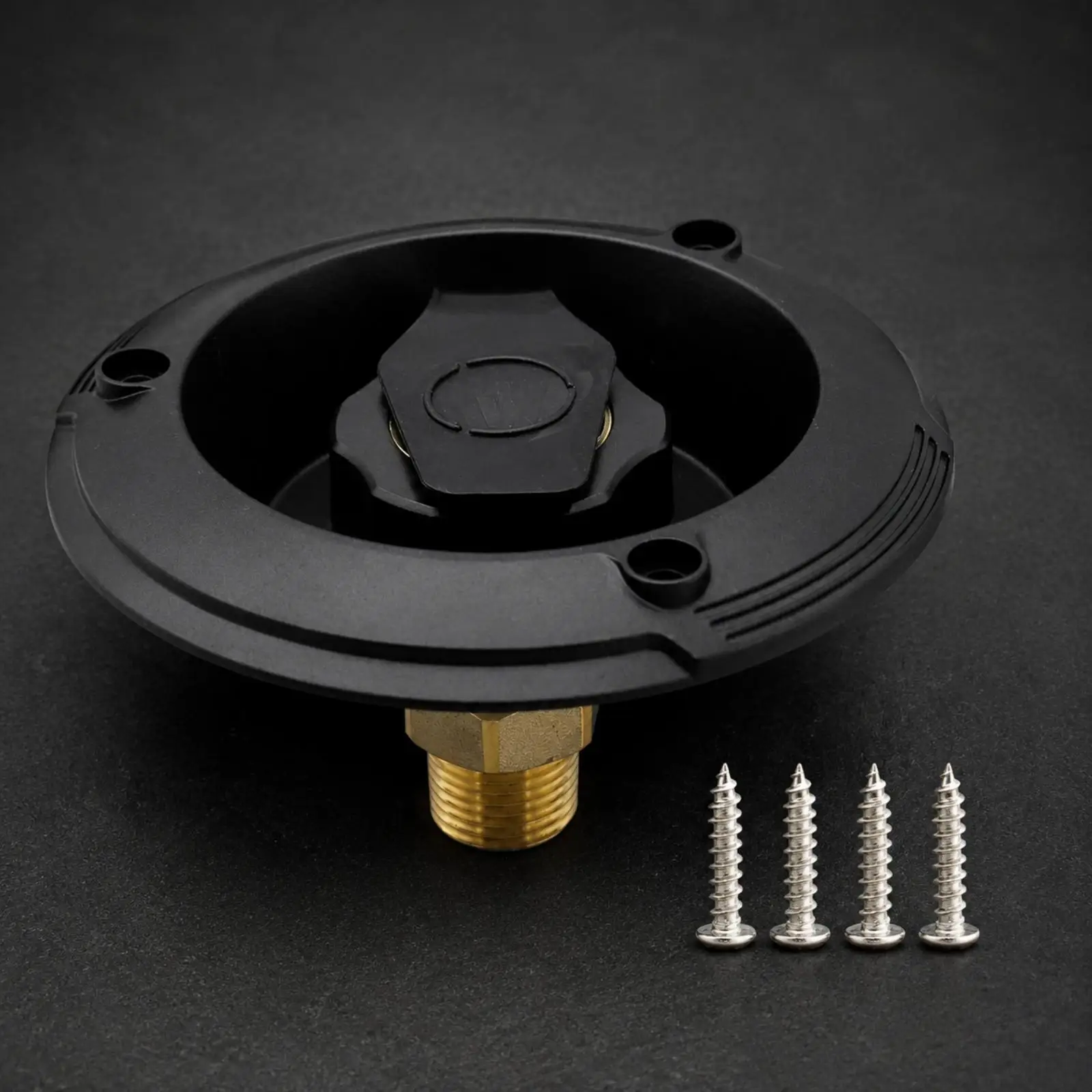 Camper Water Pump Connectors Brass Inlet Fitting for RV Trailer Marine Boat Flange Mount Replacement