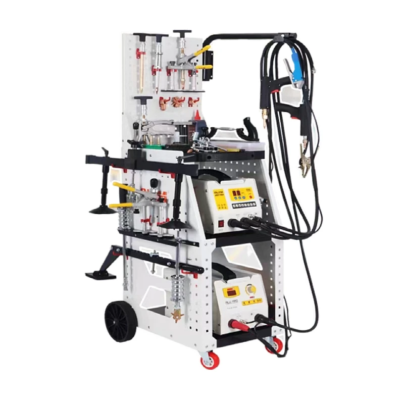 OKEAH 99EN Automatic Sheet Metal Repair Spot Welding Machine for Iron and Aluminum Car Body AC 220V 4S Workshop Use