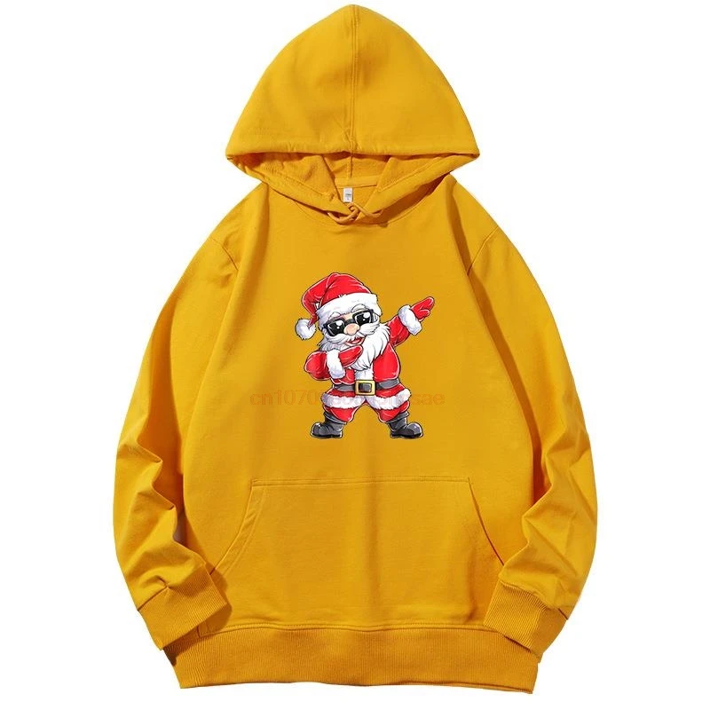 

Santa Claus Christmas Funny Graphic Hooded Sweatshirts Unisex Suitable For All Ages Spring Autumn Cotton Man Sweatshirts