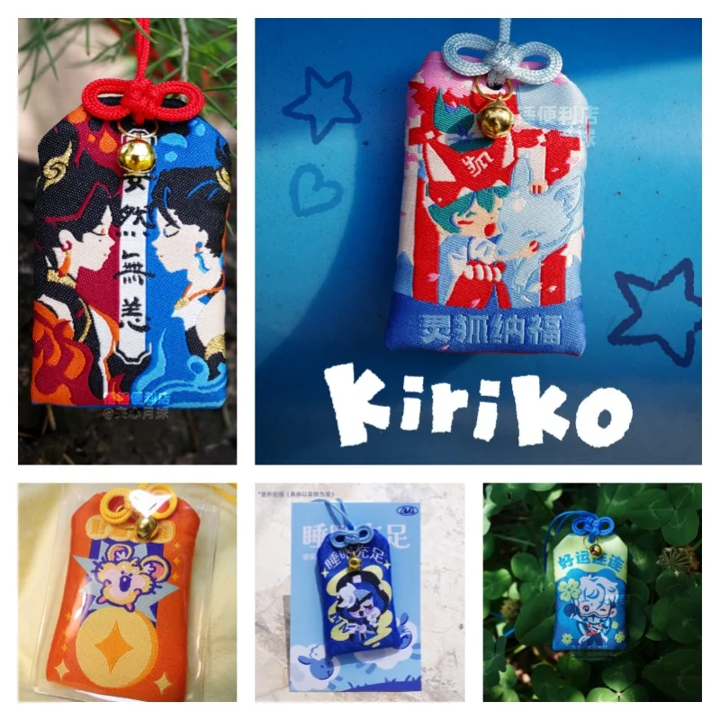 Doujin Merch Ow Characters Kiriko Anran Wuyang Ana Hammond Mizuki Omamori Charm Pendant Hanging Ornament Collectible Toy Gift