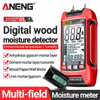 Digital Wood Moisture Meter ANENG GN601 Multiscene Measure 0~99.9% Display Timber Hygrometer Wood Humidity Tester Detector tools