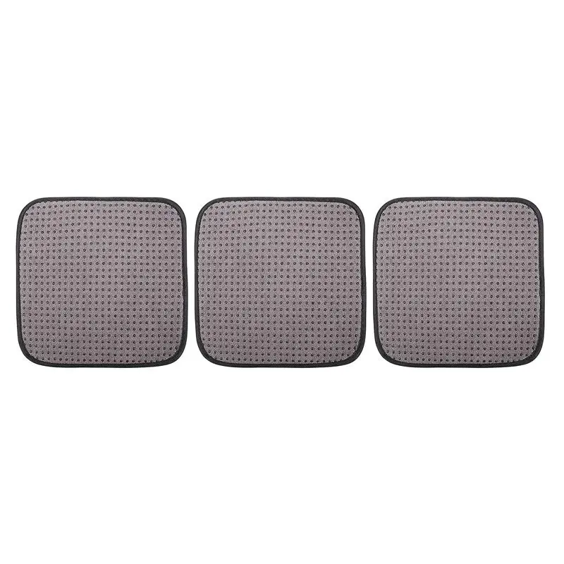 (3-Pack) Microfiber Ground Ball Towel - 8 Inches X 8 Inches Premium Quality Ground Ball Shammy Pad With Easy-Grip Dots-L94A