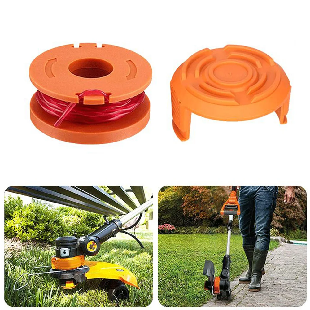 Spool&Cover For WORX WG150E WG151E WG154E WA0010 WA6531 WG160. Grass Trimmer For Home Garden Tool Accessory