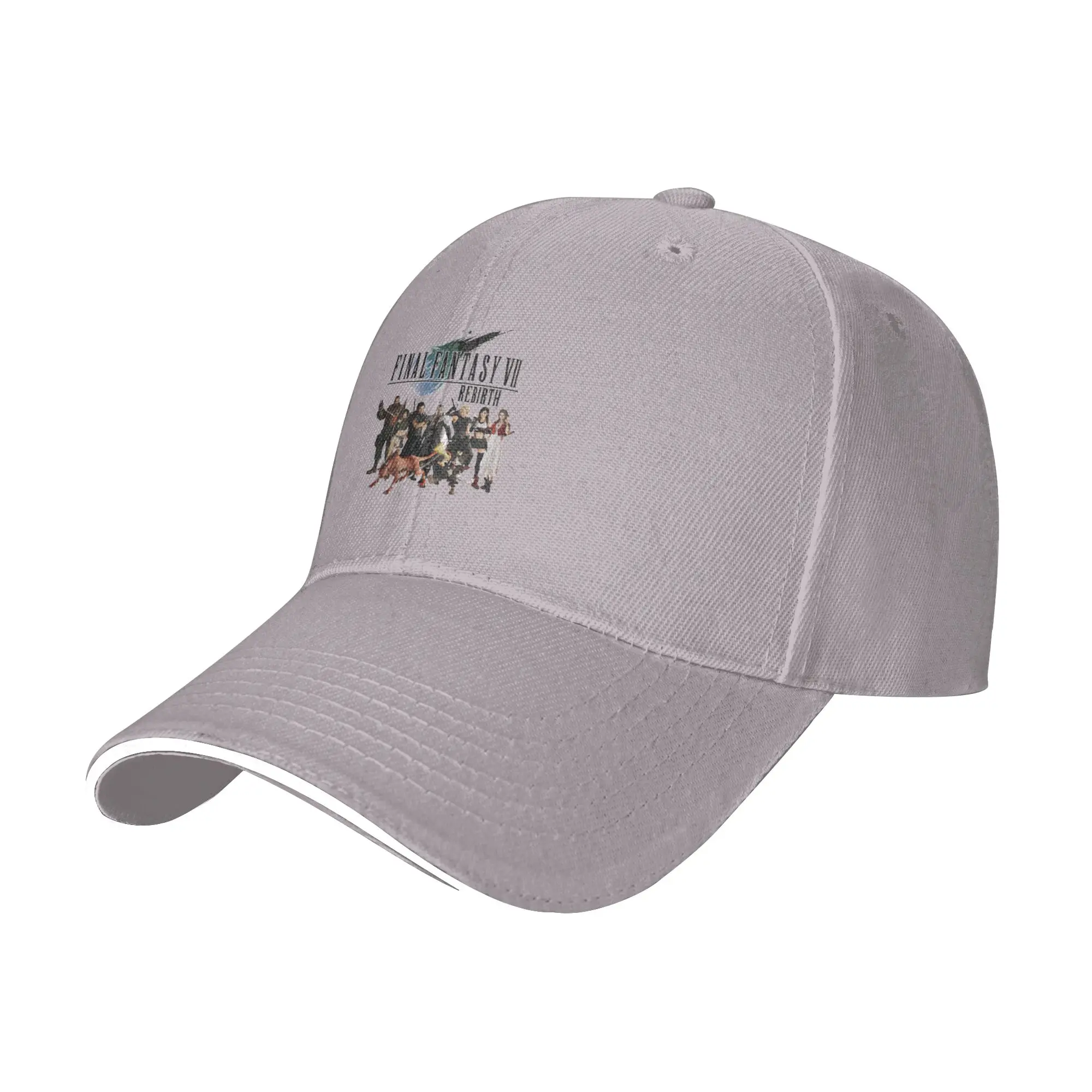 Hot Sale Final Fantasy Vii Rebirth Characters Group Baseball Cap  Comfortable Hat  Camping Picnic Hat