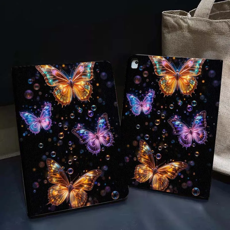 

Art Cool Beautiful Butterfly Gift Tablet Case For Apple iPad Air Pro mini 1 2 3 4 5 6 7 8 9 11 M2 M3 M5 M4 5th 6th 7th 10th 11th