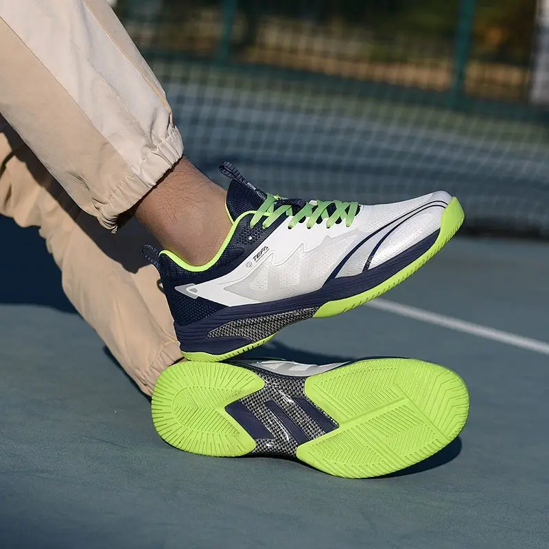 

Professional men's badminton shoes men's non-slip indoor fitness shoes quality court shoes men's luxury brand table tennis shoes