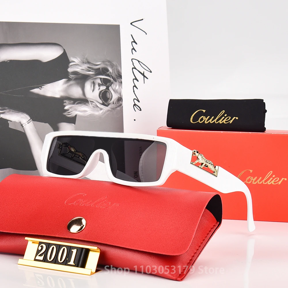 جديد ساحة ليوبارد رئيس النظارات الشمسية النساء الرجال العلامة التجارية الفاخرة الدراجات موضة عادية الشمس ظلال في الهواء الطلق القيادة خمر نظارات شمسية #4