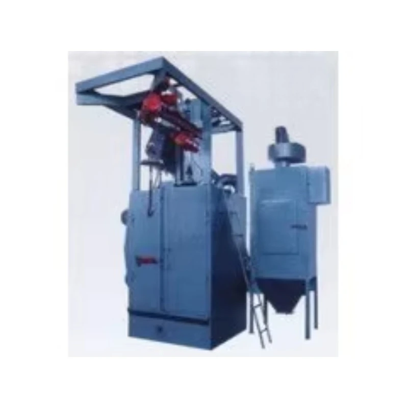 Hook Type Shot Blasting Machine for Textile Machinery Parts Cleaning Rust Prevention Surface Treatment Customized Design