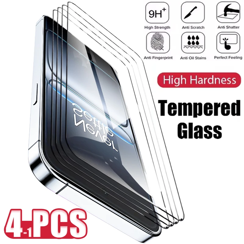 1-4PCS Crystal Hd Protective Tempered Glass For Oneplus Nord 5 4 CE5 CE4 Ce Nor…