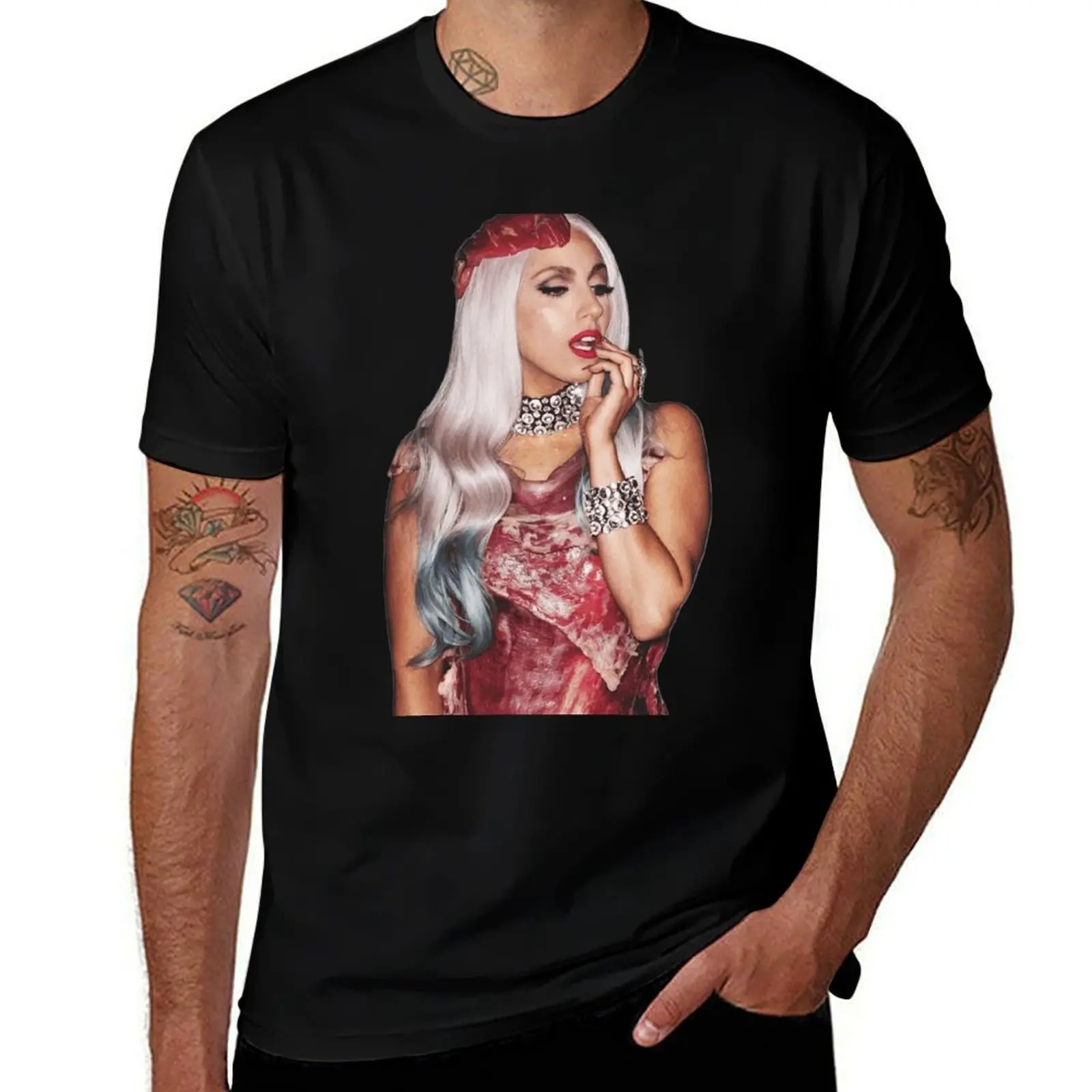 

Gaga T-Shirt man t shirt cotton cotton t shirt man t shirts for man graphic tees T-shirt