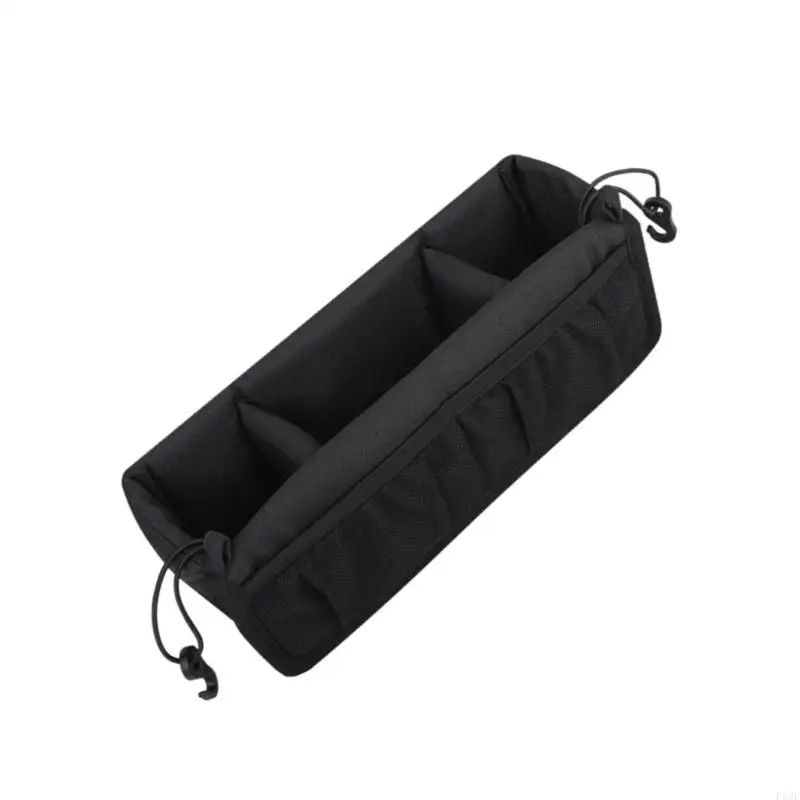 Multifunktionale Hängetasche zur Aufbewahrung von Kinderwagen mit geräumigem Fach für Babyflaschen, Spielzeug, Snacks, sichere