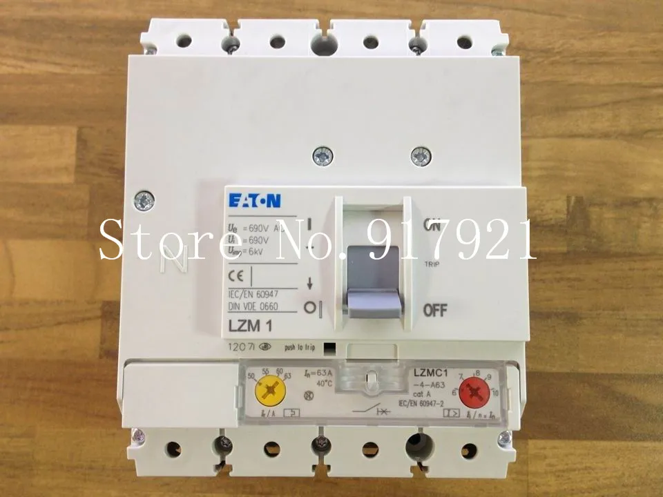 [ZOB] Muller MOELLER - LZMC1-4-A63 circuit breaker 4P63A adjustable 50-63A genuine original