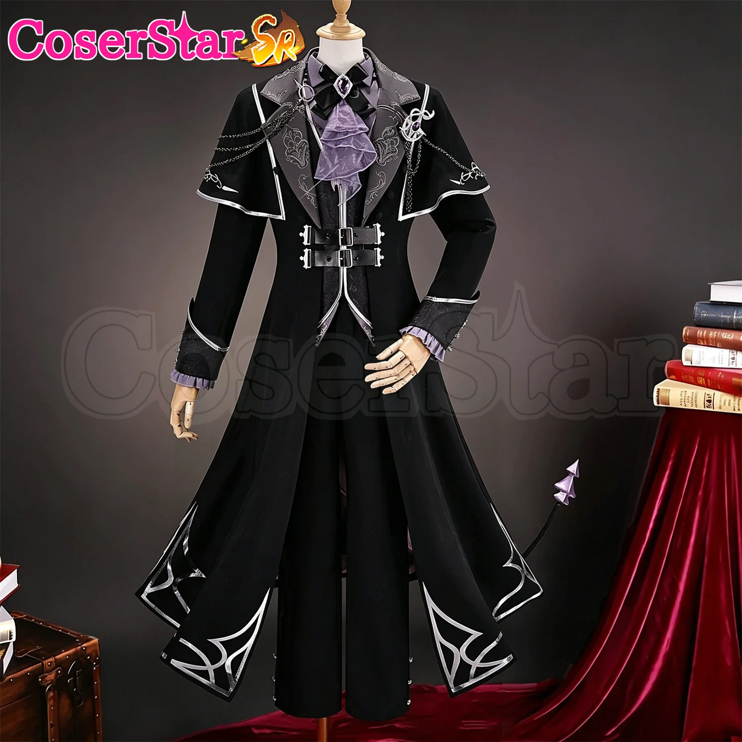

CoserStar-SR EVOL LOVE Mr Love Dream Date Lucien Ares Cosplay Costume Outfit Carnival Halloween Anime Game Role Play Uniform