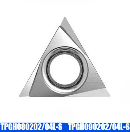 10 個 CNC 金属セラミックブレード TBGT06 TPGH08 TCGT11 TPGT09 高光沢三角フライスカッター穀物 Lnvoices 発行可能