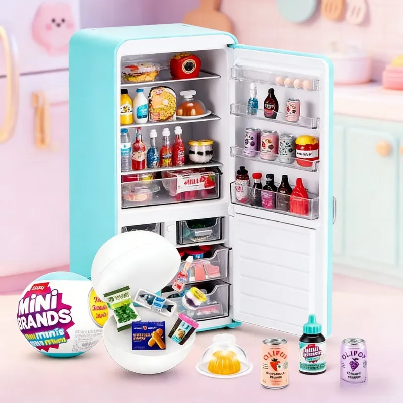 Mini Fridge Set Toy…