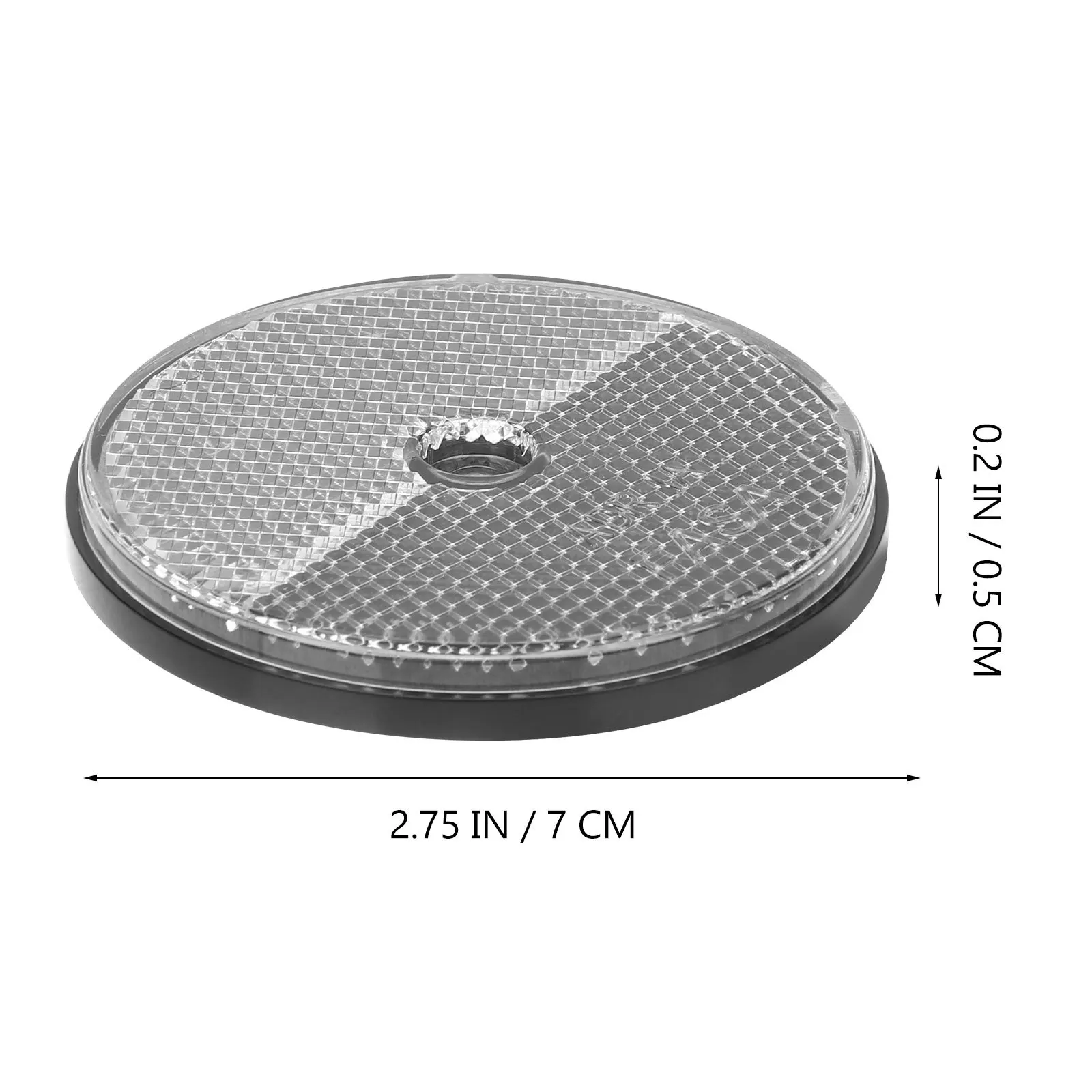 

6pcs 6 Pack Reflector for Bike Round Reflectors Driveway Entrance Trailer Road Heavy Duty Automotive Self Adhesive