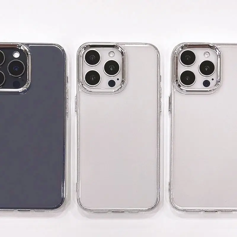 Luxury Transparent Acrylic Phone Case For iPhone 17 16 15 14 13 12 11 Pro Max XS X XR 7 8 16 Plus 17Air HD Clear Hard Back Cover