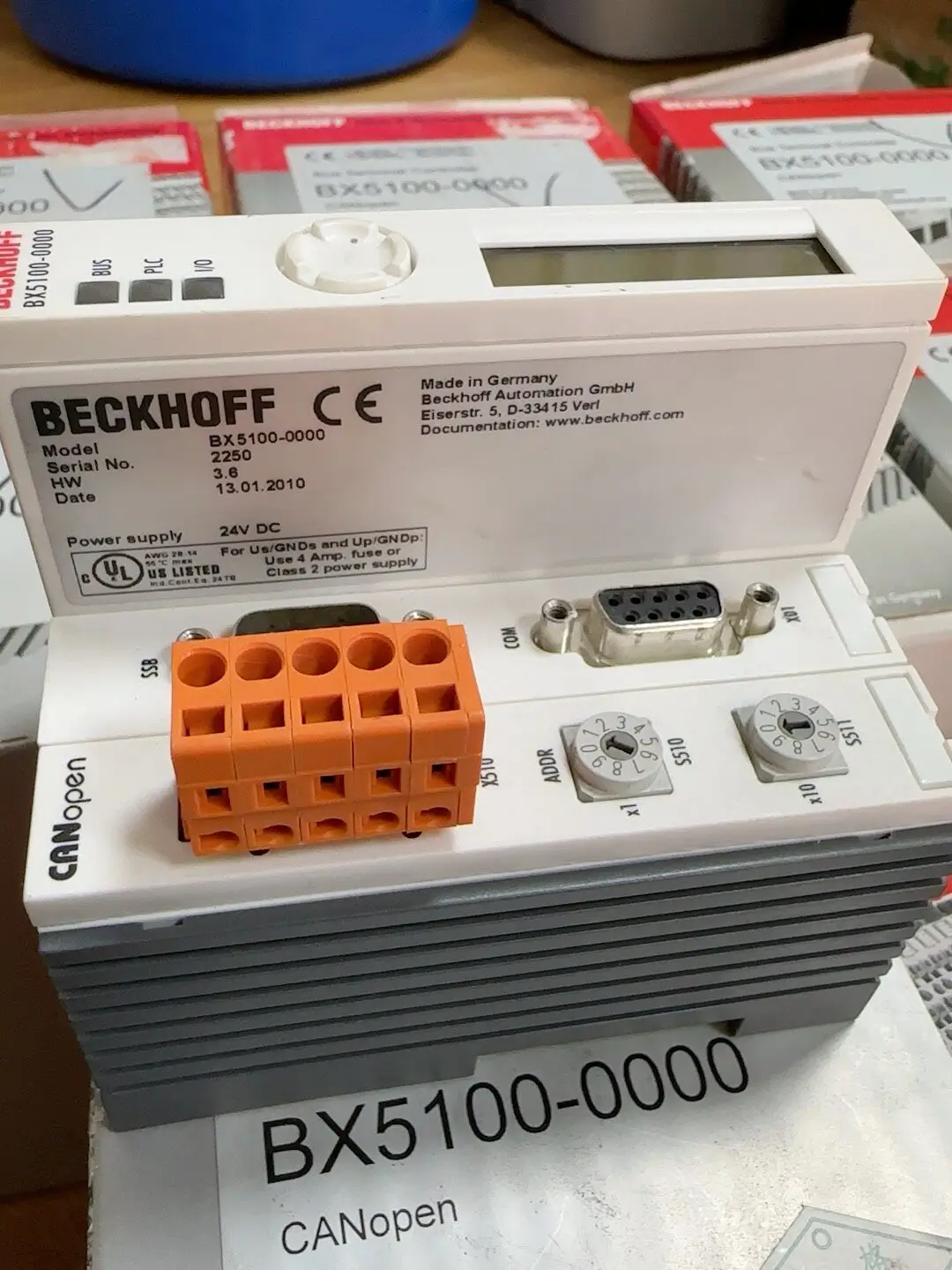 Beckhoff BX5100-0000 Newin stock