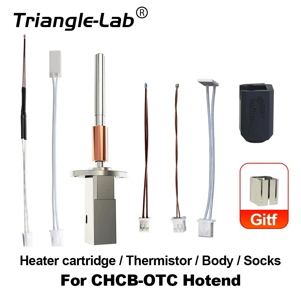 Trianglelab Ceramic Heater PT1000 100K B3950  Thermistor Socks HEATBLOCK For CHCB-OTC hotend Repair parts for K1C 3D Printer