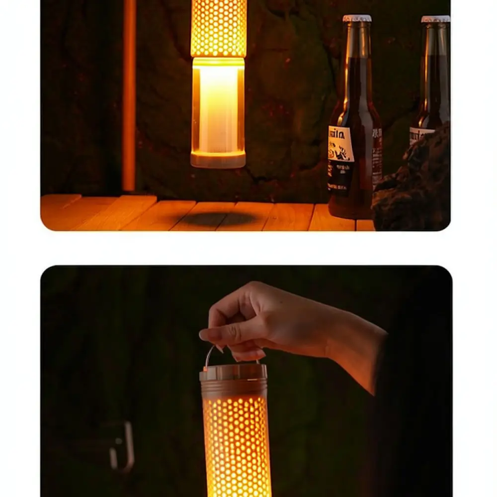 for-shark-dragon-ledキャンプランタン。充電式で、テント用、持ち運び可能、折りたたみ式。屋外照明器具として、夜の雰囲気を演出するのに最適。
