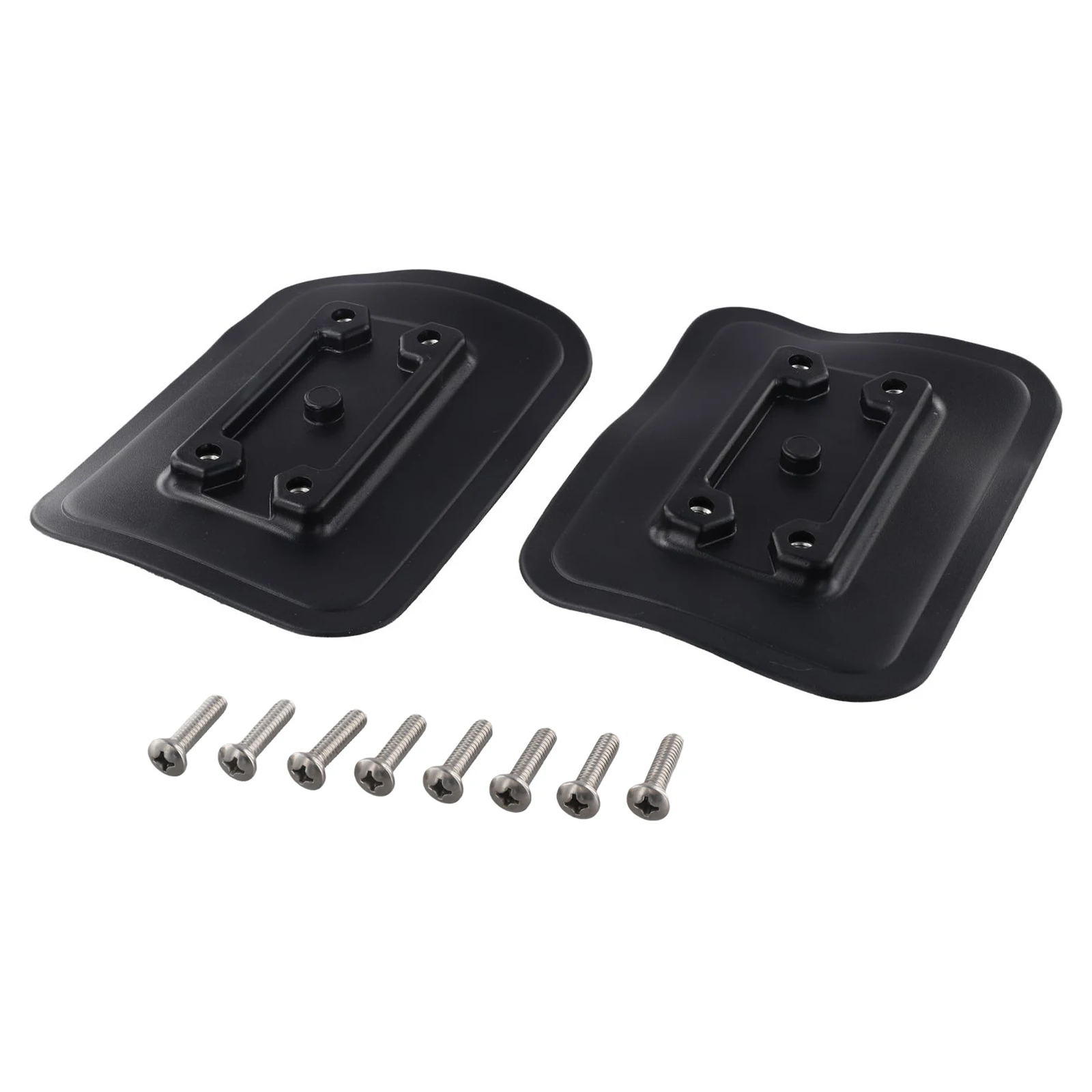 

Boat Accessory Fishing Gear Installation Fish Finder Mounting Black Bending Design Bond To Surfaces Curved Base Easily Installed