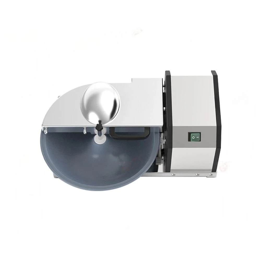 

Double Action Industrial Meat Bowl Cutter Machine 2kg(5L) Easy Operation Sausage Stuffing Curried Vegetables and Meat Chopper