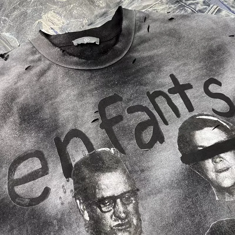 Summer Cotton Men T Shirts Women Tee Vintage Casual Bundled Printed Tshirts