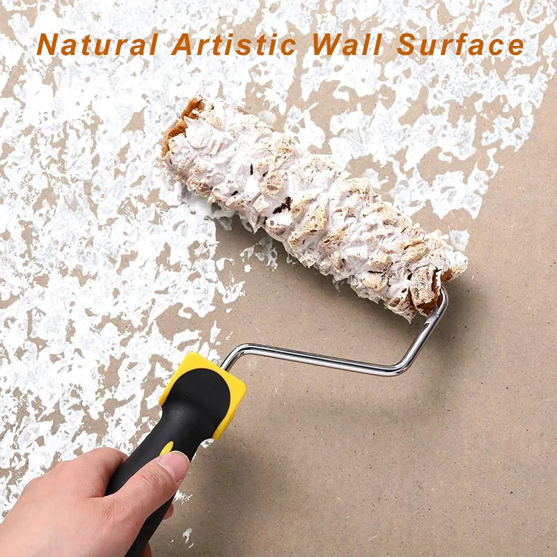 6 Inch Sea Sponge Paint Roller Art Paint Roller Brush Wall Texture Decorating Tool - view 4