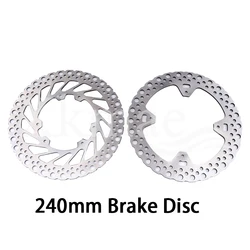 The New 240mm Motorcycle Brake Disc Retro Rotor Disc For HONDA CR 125 CRF 250 CRF 450 E R X 2002-2008 Front Rear Brake Disc