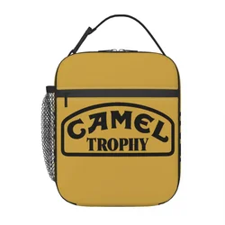 Camel Trophy Insulated Lunch Bag for Women Waterproof Thermal Cooler Lunch Box Beach Camping Travel