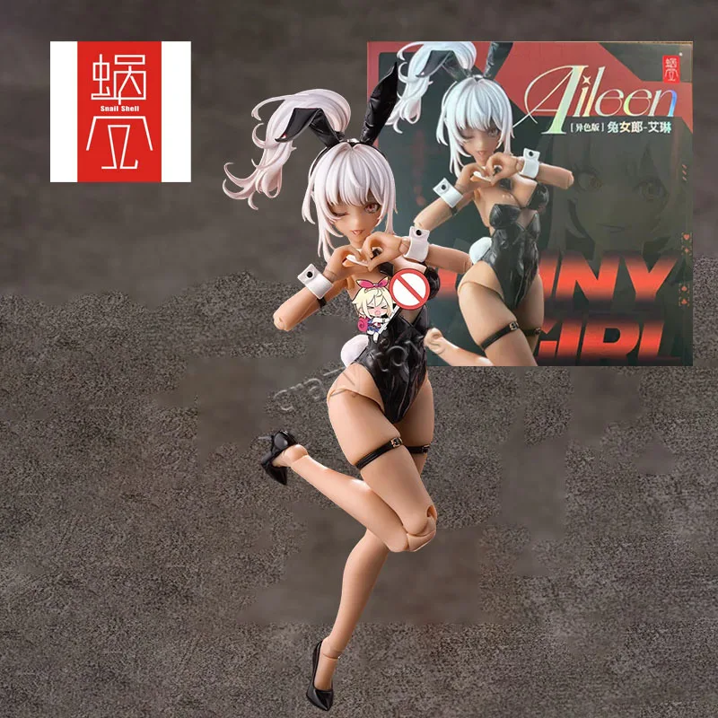 In Stock Snail Shell Original Model 1/12 Erin Motorcycle Sexy Bunny Girl Full Series Animation Action Figure Model Collection