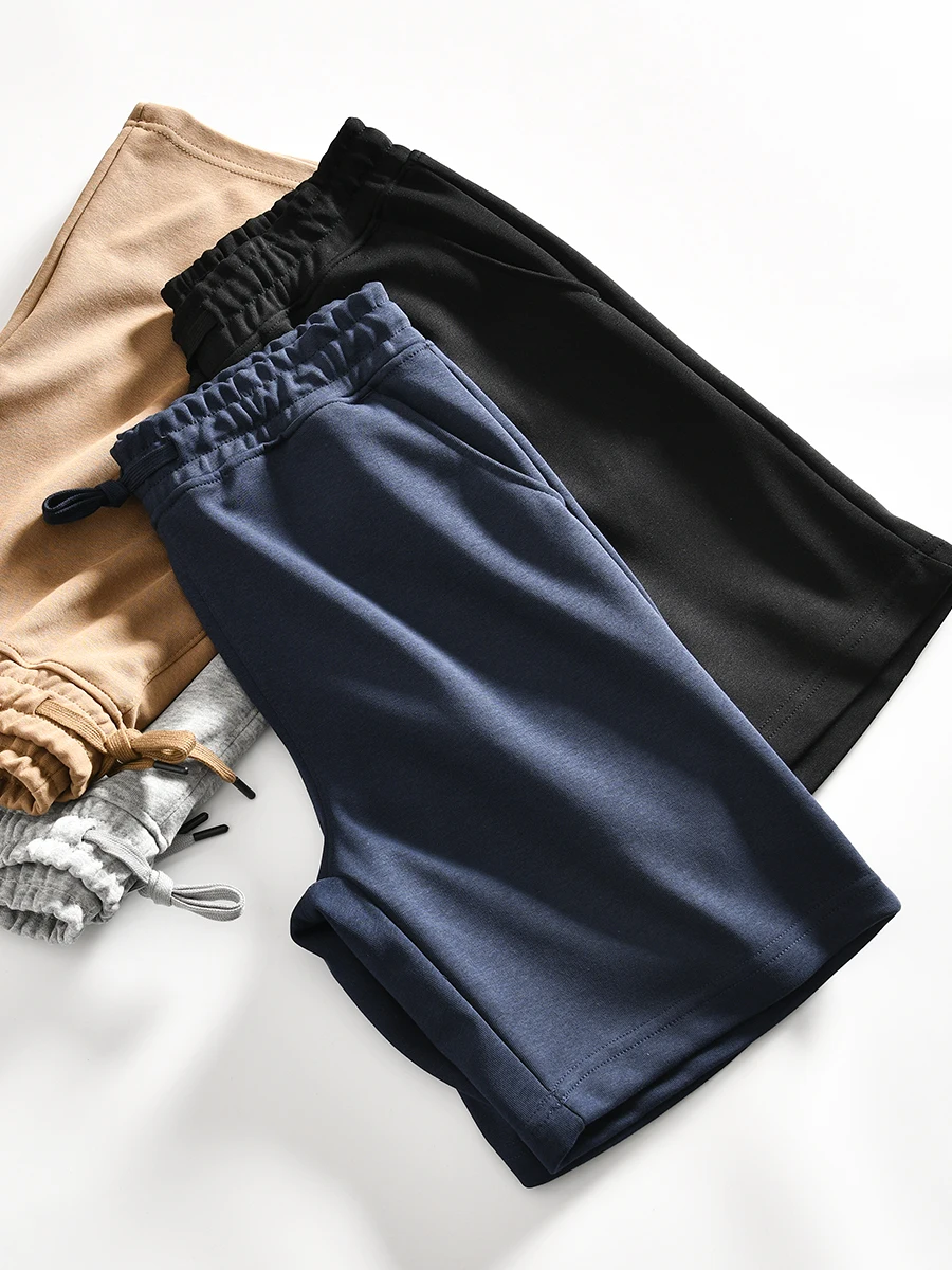 

Value for Money Comfortable Skin-Friendly Men's Summer Casual Sports Color Elastic Waist Shorts Five-Point Pants
