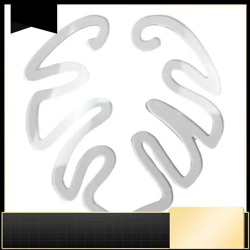 Turtle Shell Bamboo Clamp Set, Plant Stem Plastic Support,Flower-Shaped Green Plant Leaf Holder, Turtle Shell Bamboo-N37R