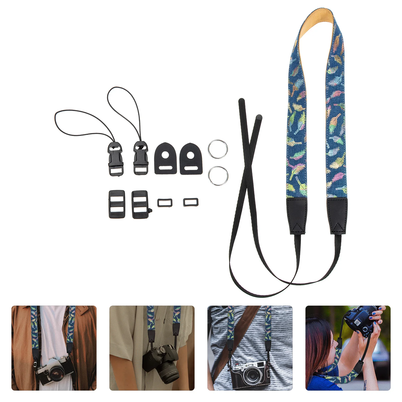 

Women Unique Straps Accessories Lightweight Dslr Sling Strap Mirrorless Camera Straps For Photographers Camera Neck Strap