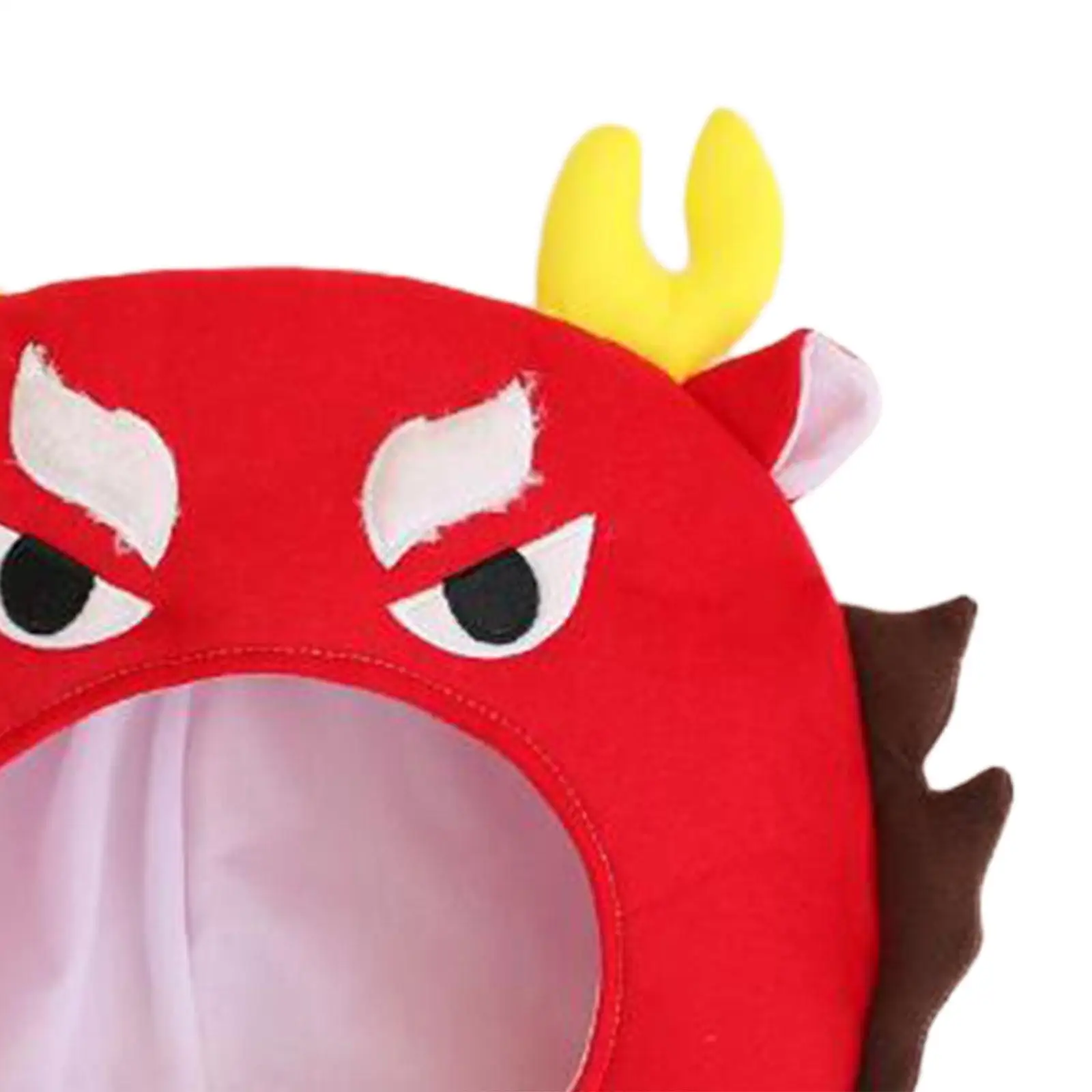 Plüsch-Drachenhut, Cartoon-Kopfbedeckung, Cosplay, bezauberndes Outfit, Kopfschmuck, lustige Kopfbedeckung, Drachen-Kopfbedeckung für Bühnenauftritte