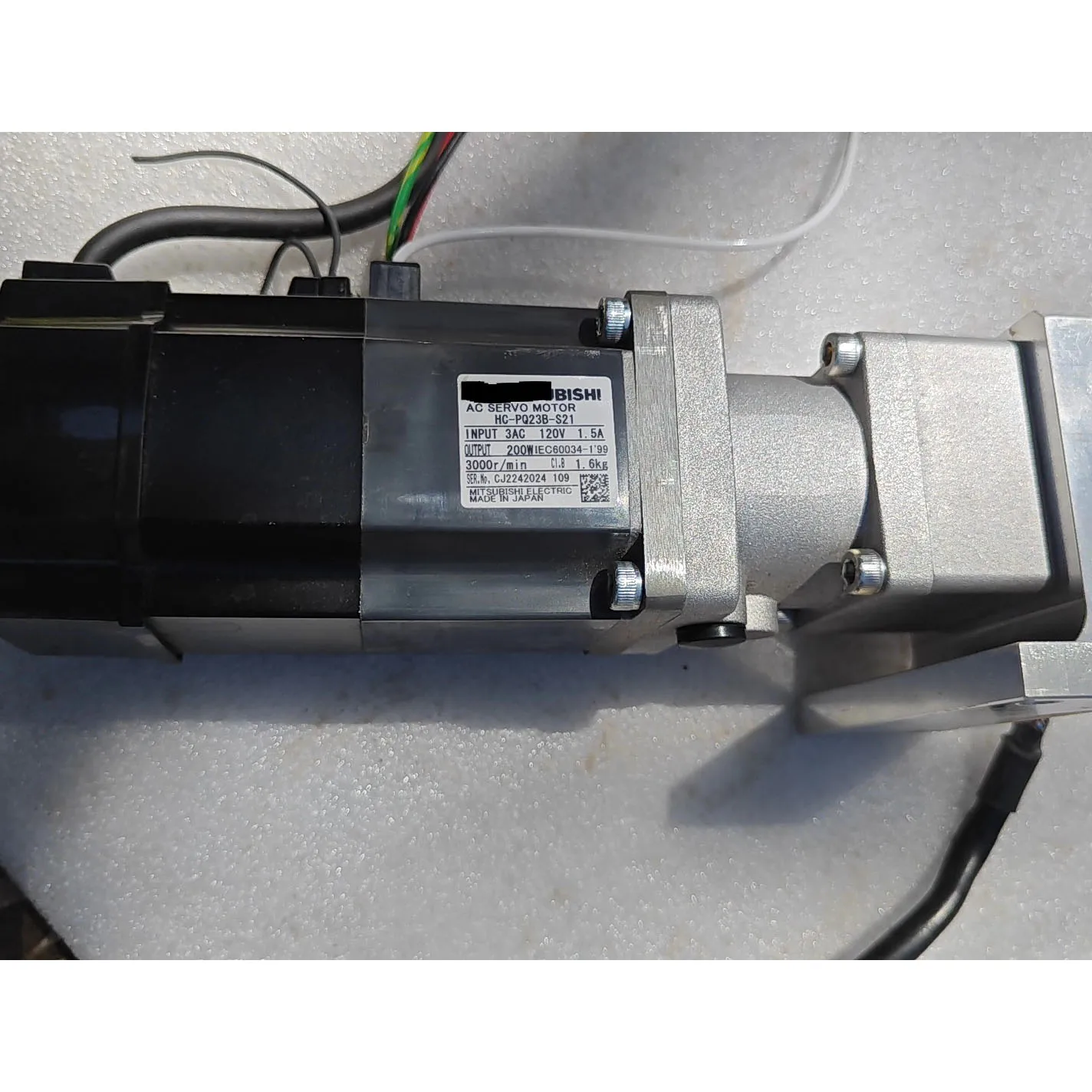 HC-PQ23B-S21 /VRSF-5B-200 Servo Motor