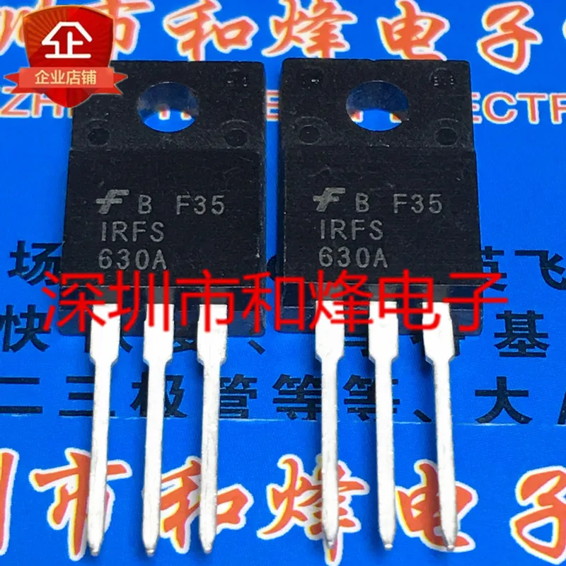 

20PCS/LOT IRFS630A TO-220F 200V 6.5A Datasheet - Electronic Component for Professional Use
