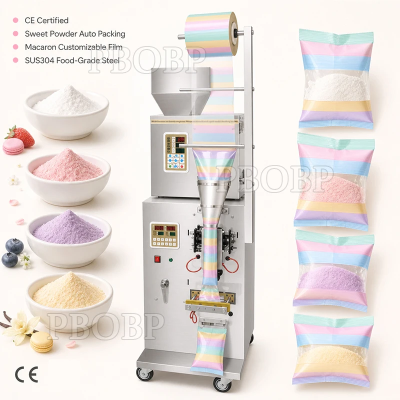 Automatic Pouch Packing Machine - Food Grade 304 Stainless Steel - Vertical Type For Chips Biscuits