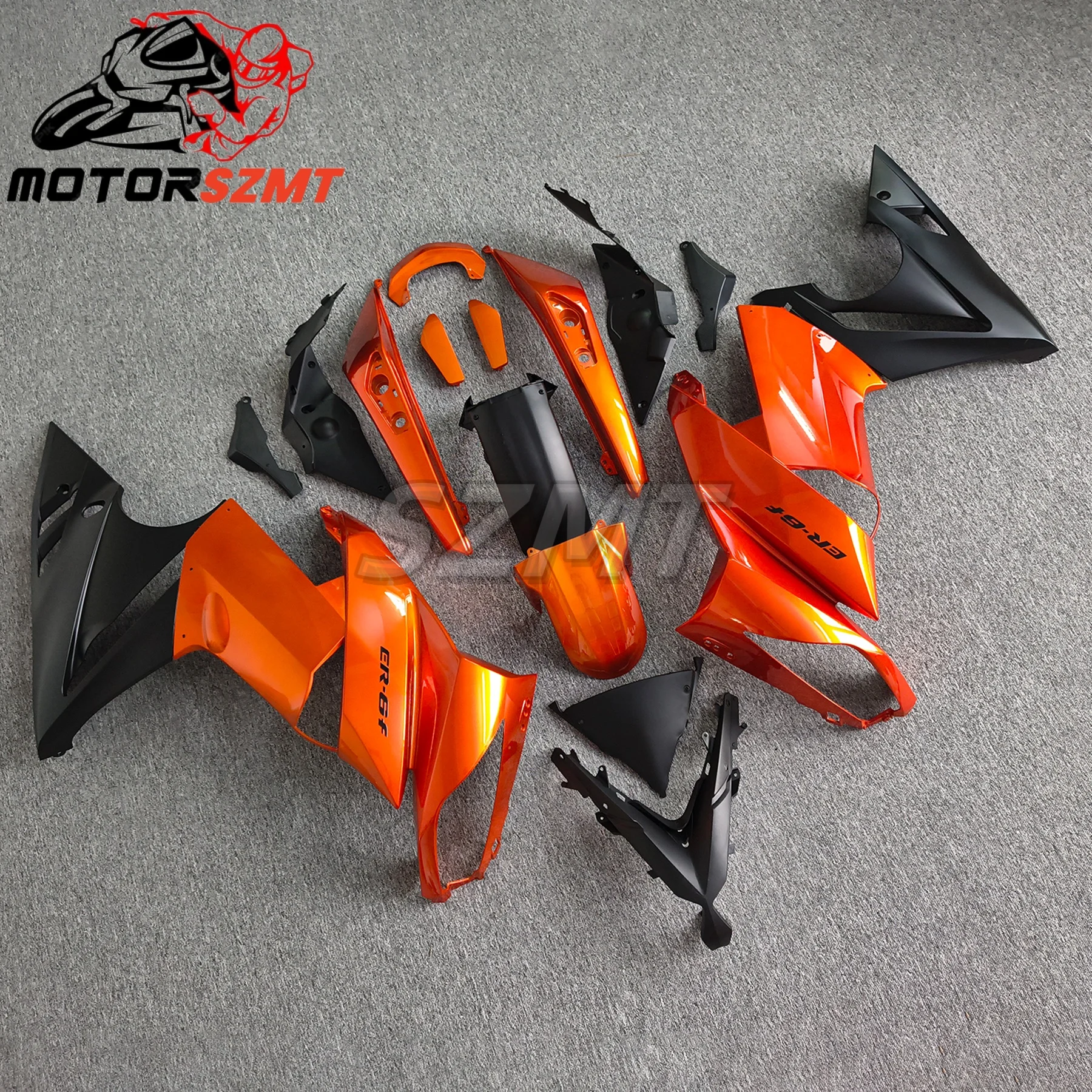 Motorcycle Fairing Kit Suitable for Kawasaki Ninja650 2009-2011 EX650 ER6F 11 10 09 Fairing orange