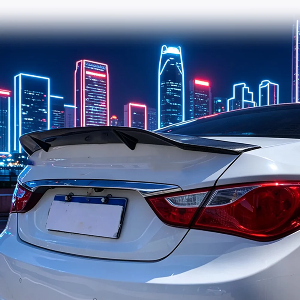 

Suitable for Sonata eighth generation 11-15 sedan spoilers, mudguards, rear tailgate, exterior components, rear spoilers, ABS ma