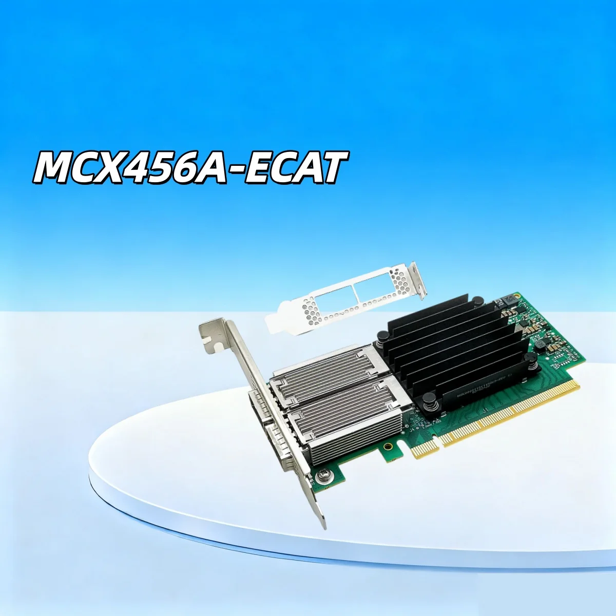 Сетевой сервер Mellanox Connectx-4 Edr + адаптер Mcx456A-Ecat Vpi Infiniband 100Gbe, два порта Qsfp28, 100Gb Nic Pcie * 16, 100G. Сетевой сервер Mellanox Connectx-4 Edr + адаптер Mcx456A-Ecat Vpi Infiniband 100Gbe, два порта Qsfp28, 100Gb Nic Pcie * 16, 100G.