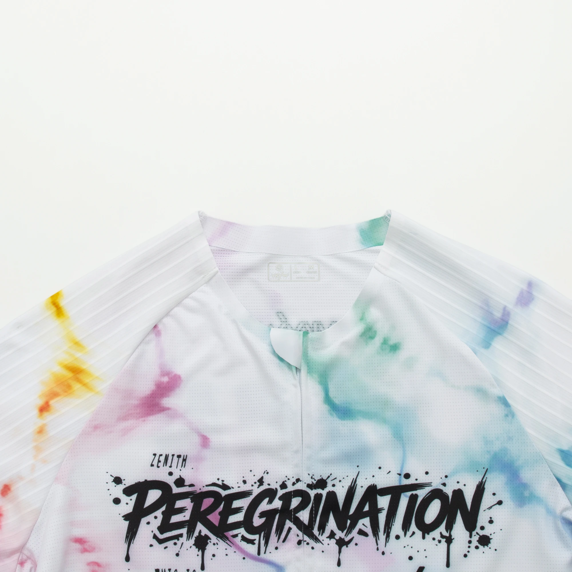 YKYWBIKE Herren Radtrikot Aerodynamisches Kurzarm-Shirt für Sommer-Rennradfahren Fahrradtrikot Kragenloses MTB-Bekleidung – Detail 5
