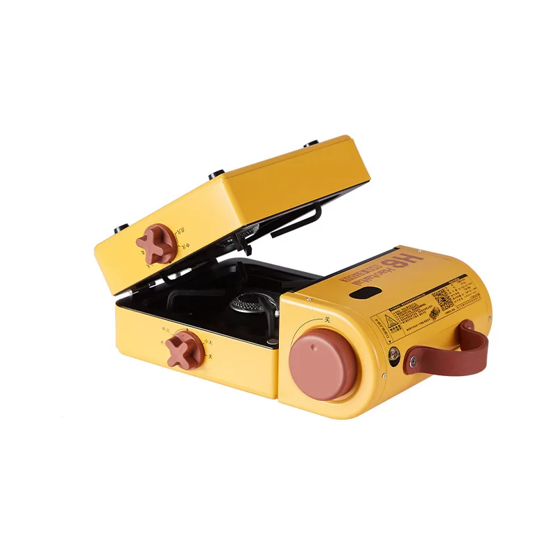 

Folding Double Head Portable Backpack Stove Cassette Stove Outdoor Portable Camping Stove