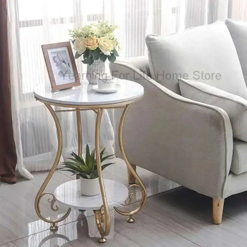 Standing Round Side Table Side Table Cute Simple Photo Album Decoration Coffee Table Mini Mesas Bajas Chinese Style Furniture