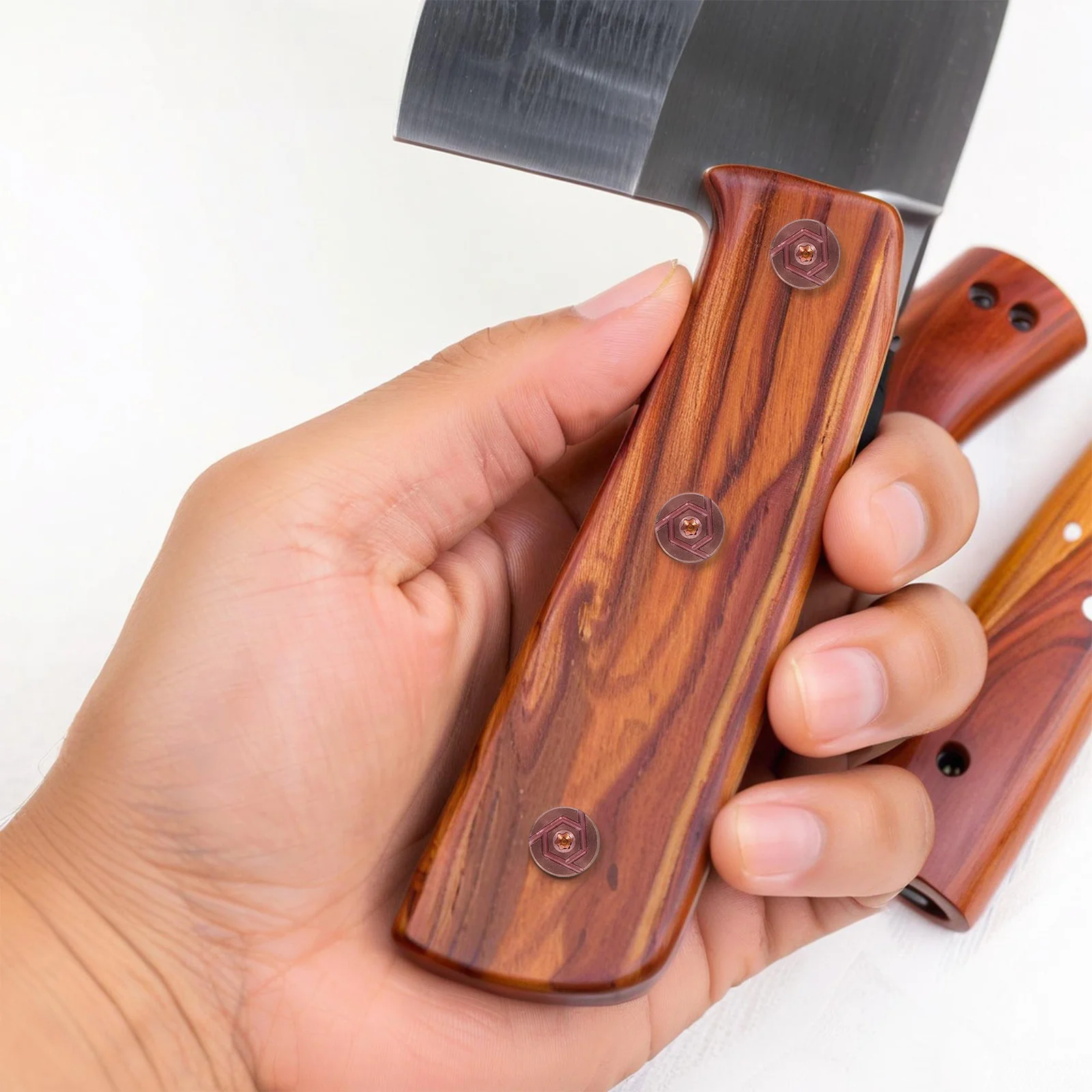 

2pcs Stainless Steel Knife Screws Drive Fastening Rivets For Diy Handle Assembly Chef Knives Handle Supplies Fasteners