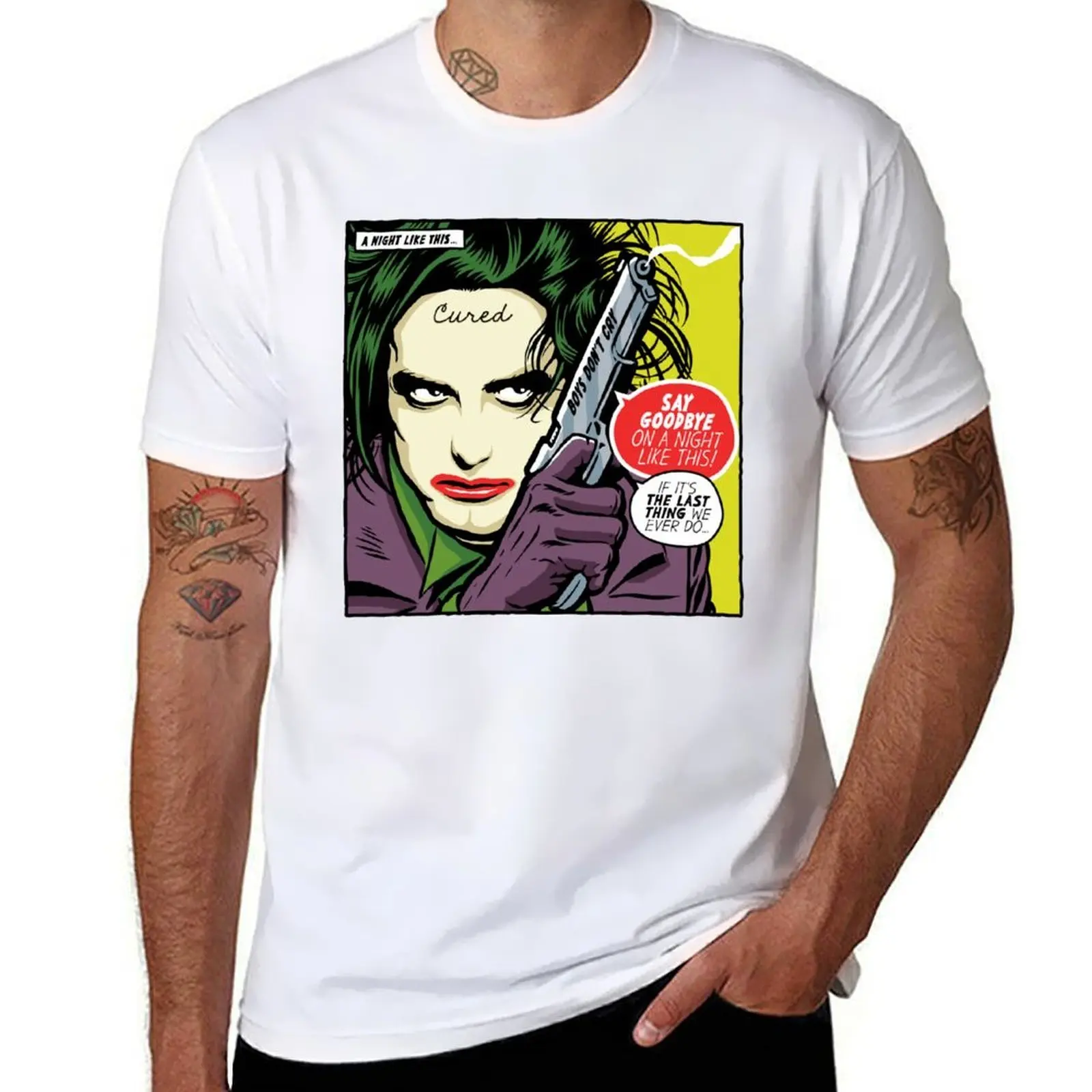 

Night Post-Punk T-Shirt UV Sun Protection Tee Shirt