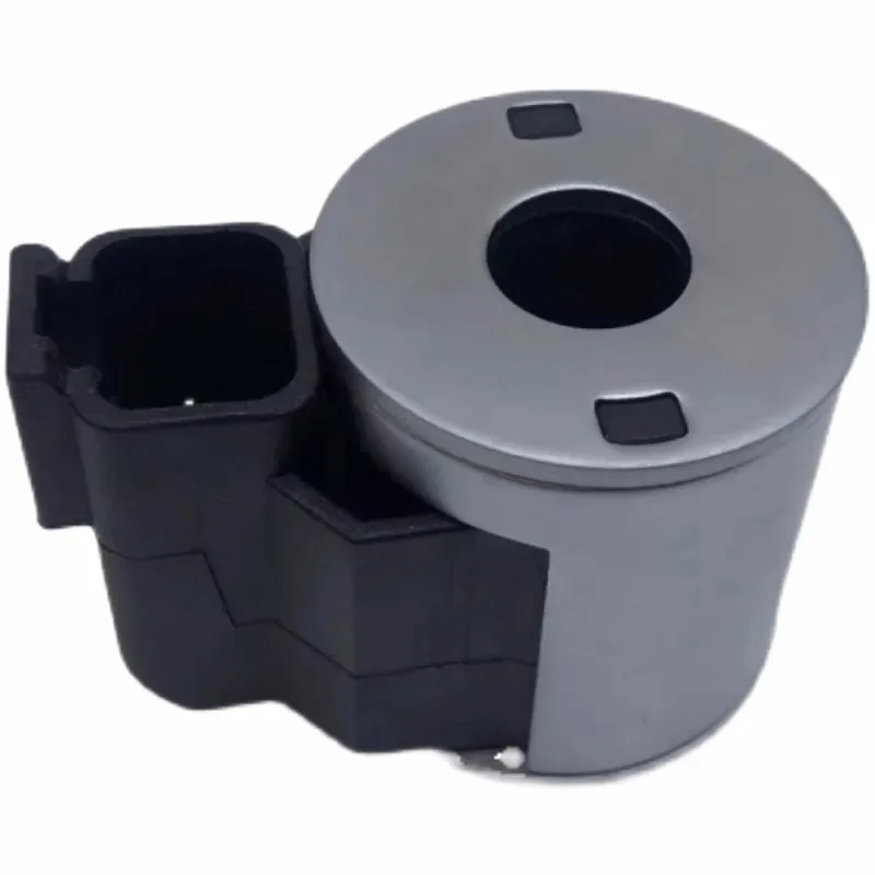 12V 24V Hydraulic Pilot Solenoid Coil 13mm 16mm ID 36mm 50mm Height Sealed Plug Electromagnetic Control Coil Replacement