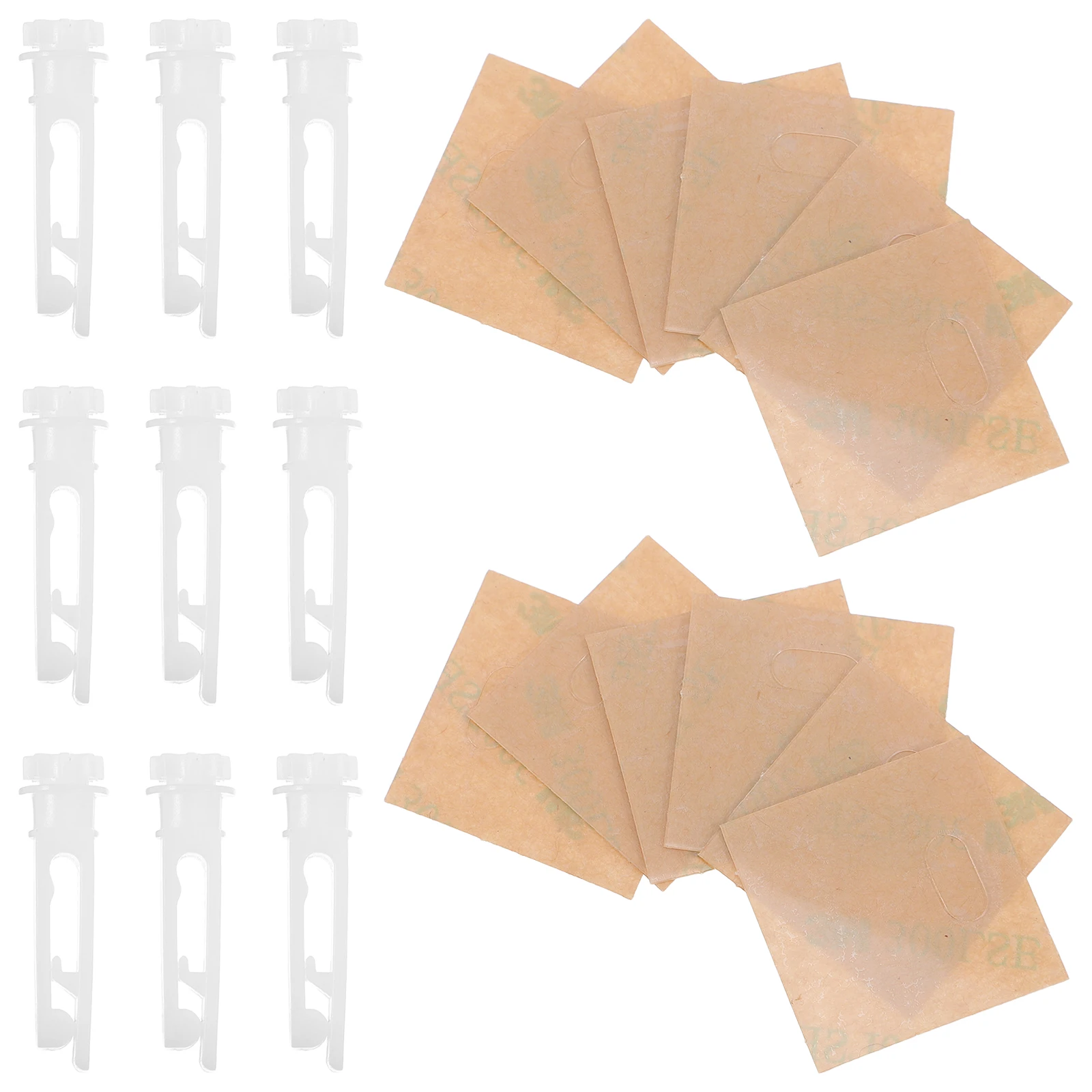 1 set Vertical Blinds Repair Kit PVC ABS Material Window Blind Replacement Parts Stem Slats Fix Solution