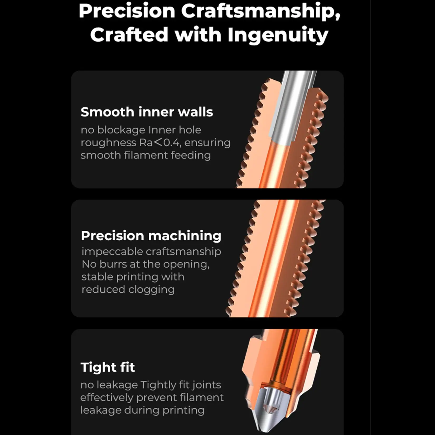 مجموعة كتلة التدفئة للإبداع K1C/K1 Max ، فوهة المبادلة السريعة ، طباعة عالية التدفق ، ملحقات طابعة ثلاثية الأبعاد #4